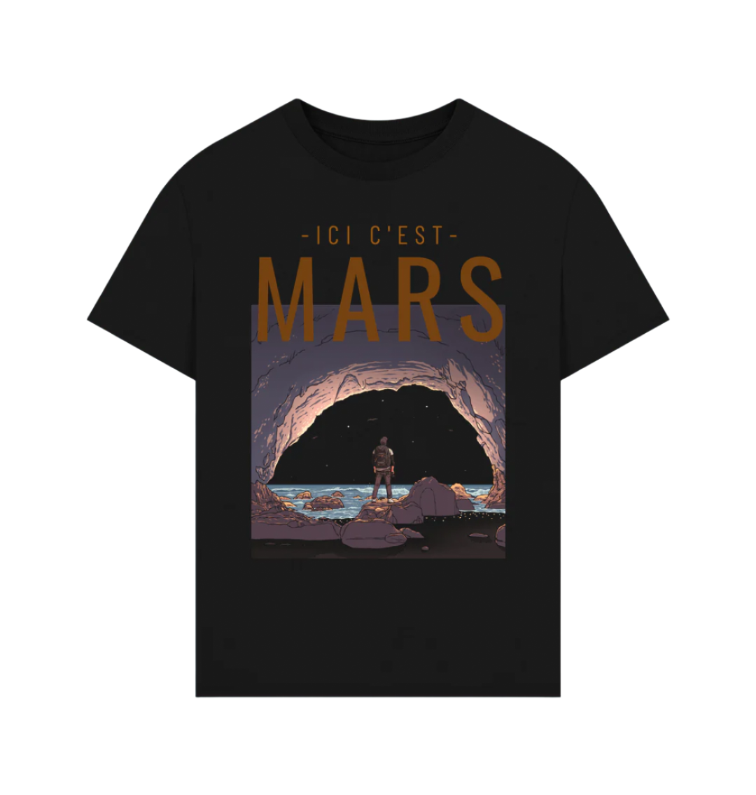 Black Printed T-shirt