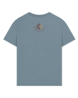 Stone Blue Printed T-shirt Back
