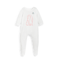 White PINGUIN SLEEPSUIT