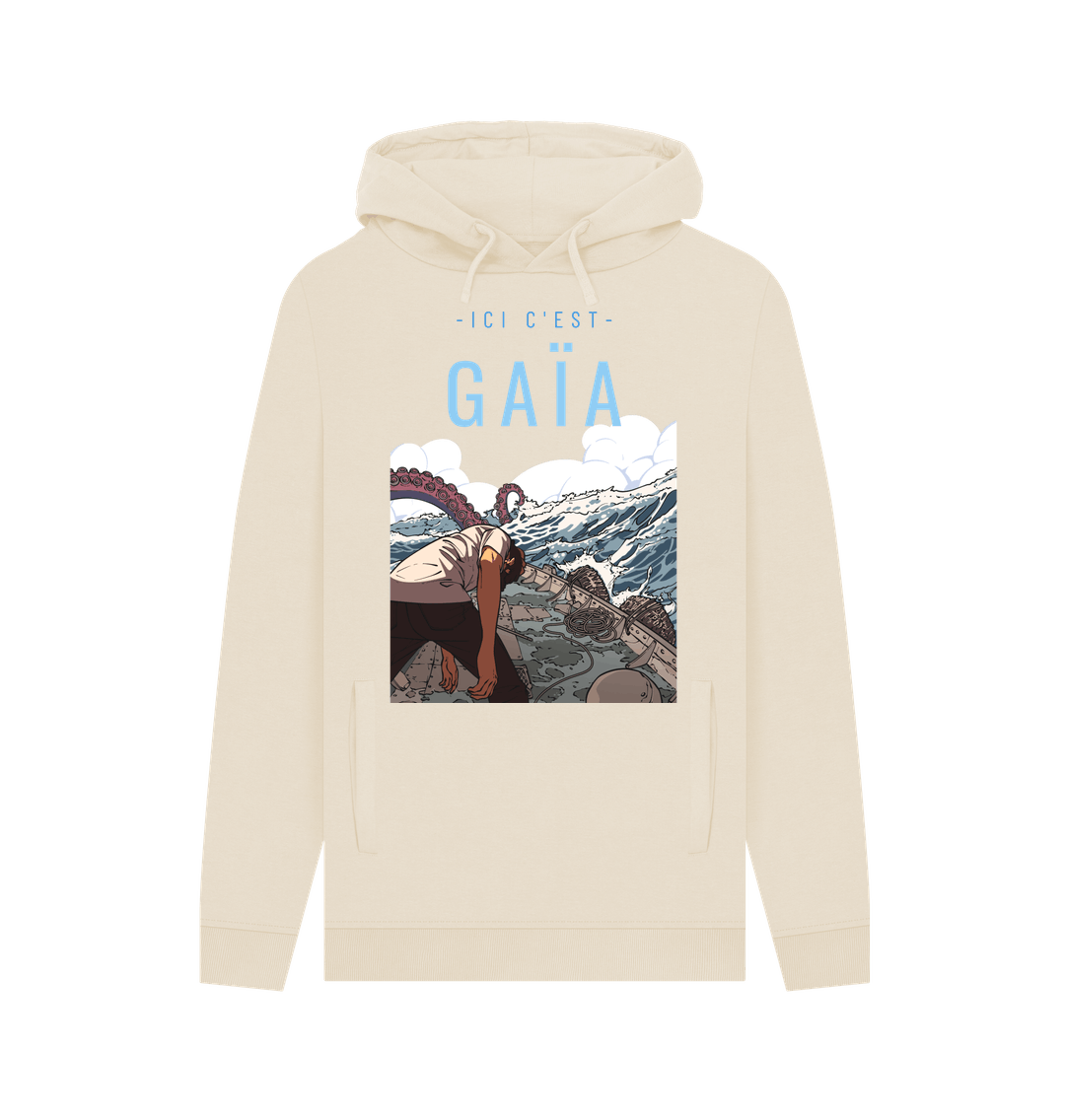 Oat Printed Hoody