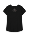 Black Printed T-shirt Back