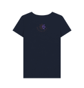 Navy Blue Printed T-shirt
