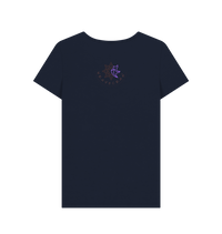 Navy Blue Printed T-shirt