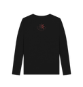Black Printed Long Sleeve T Shirt