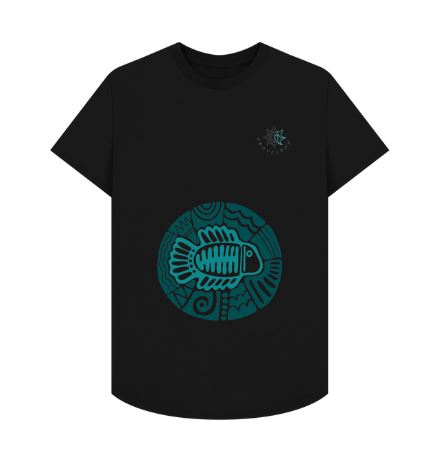 Black FISH ARTEFACT TEE