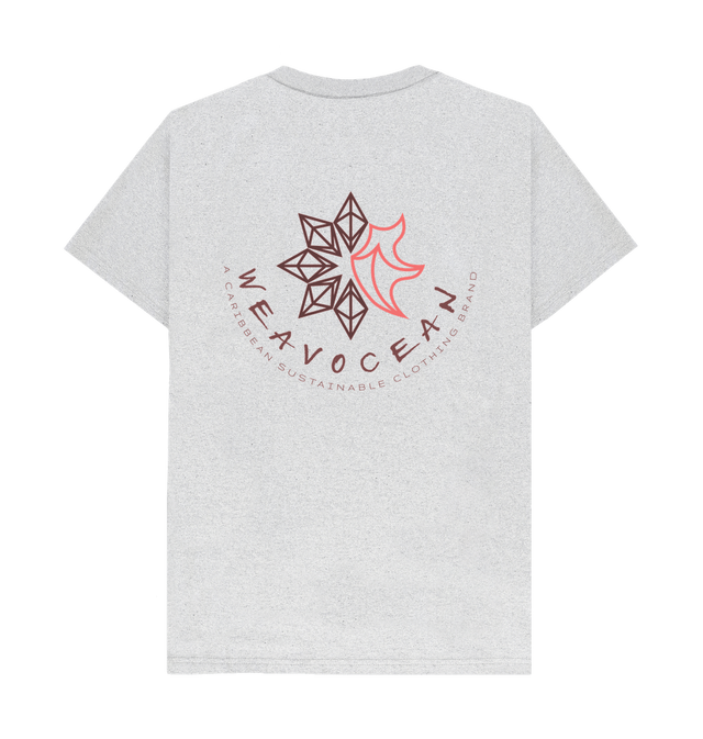 Grey Recycled Printed T-Shirt