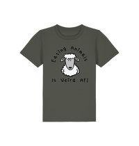 Khaki EATING KID TEE