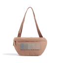 Hazelnut WAVES CROSS-BODY BAG