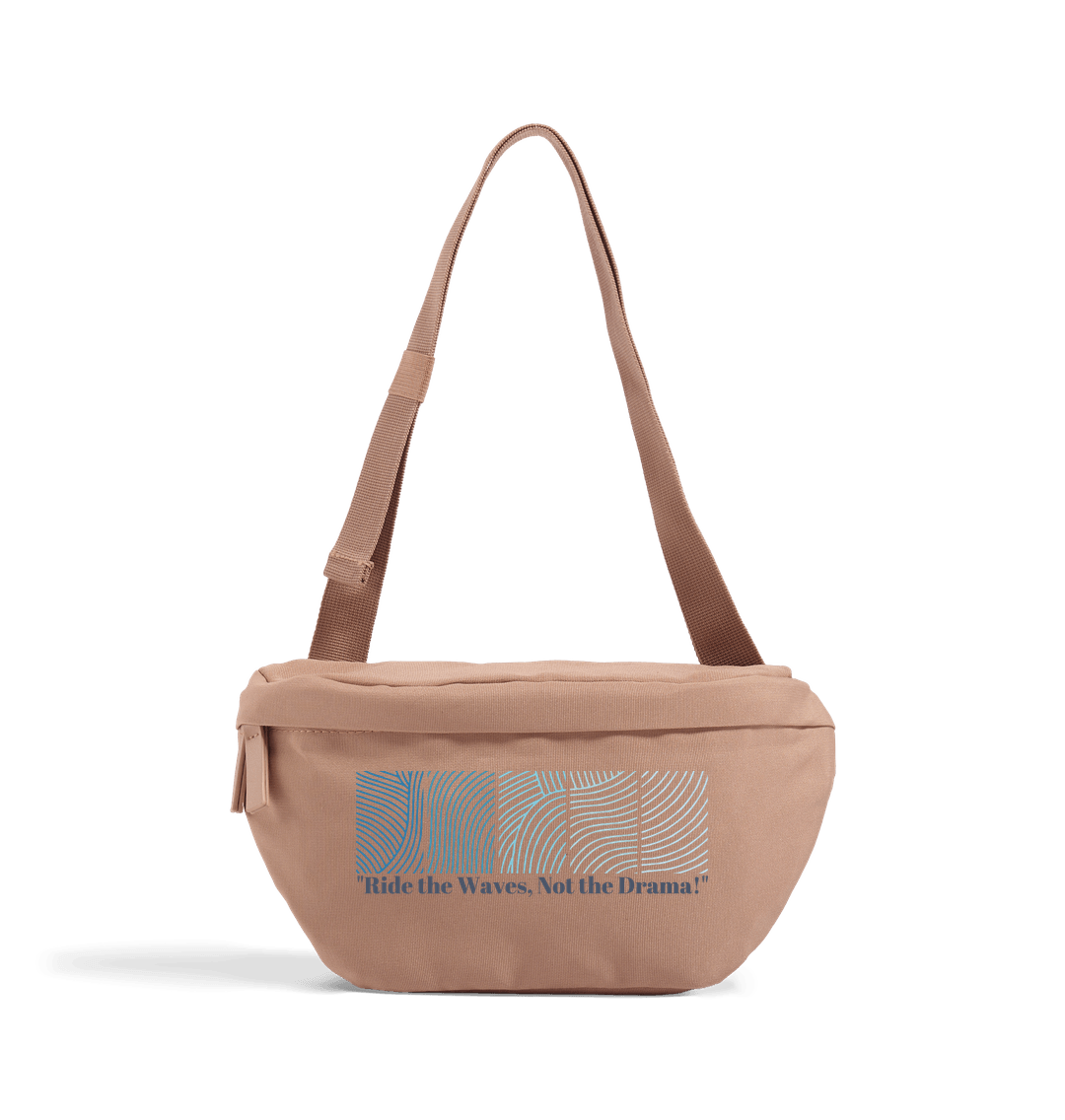 Hazelnut WAVES CROSS-BODY BAG