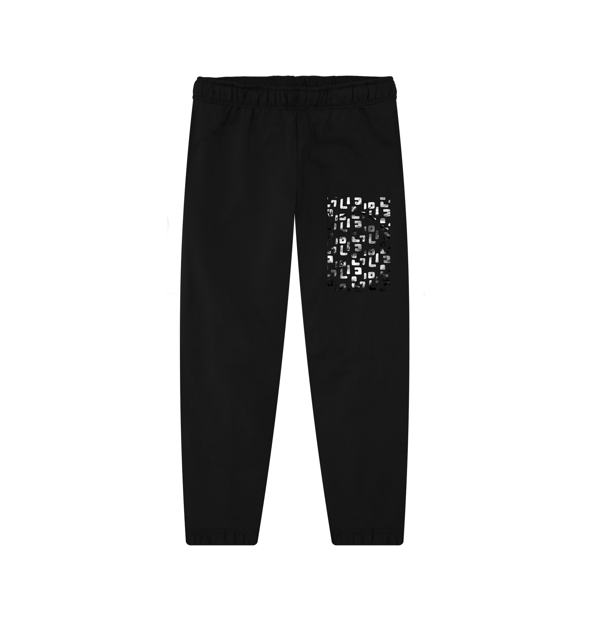 Black Joggers Front