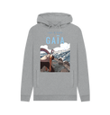 Light Heather Printed Hoody