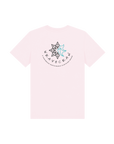Pink Printed Kids T-Shirt Back