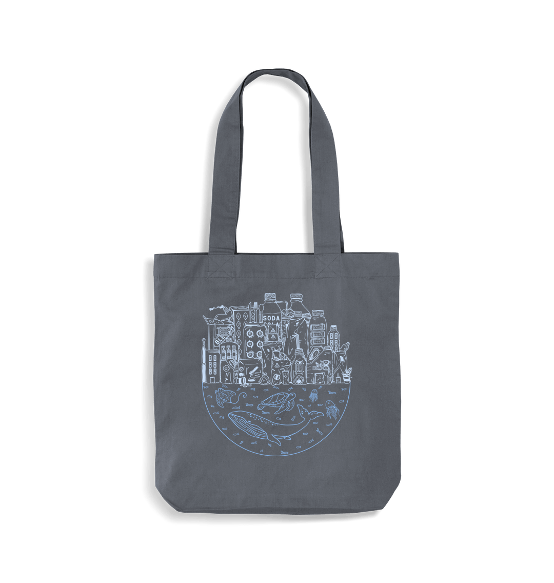 Graphite Grey OCEAN BAG FOR LIFE