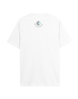 Arctic White Printed T-shirt Back
