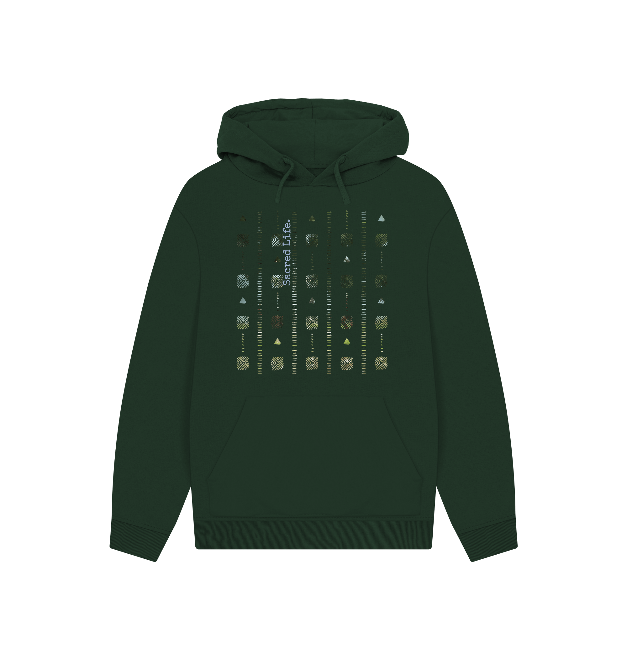 Evergreen Printed Hoody Front