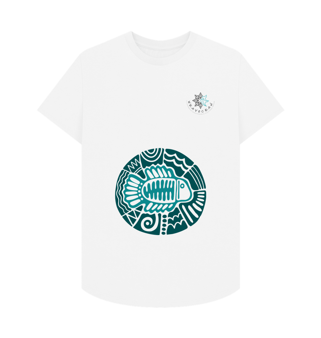 White FISH ARTEFACT TEE