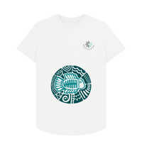 White FISH ARTEFACT TEE