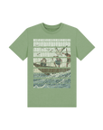 Sage Printed Kids T-Shirt Front