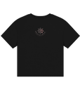 Black Printed T-shirt Back