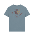 Stone Blue Printed T-shirt
