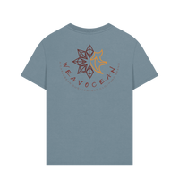 Stone Blue Printed T-shirt