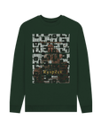 Evergreen Printed Sweater Front