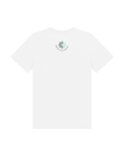 White Printed Kids T-Shirt Back