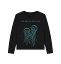 Black JELLY FISH L SLEEVE TEE