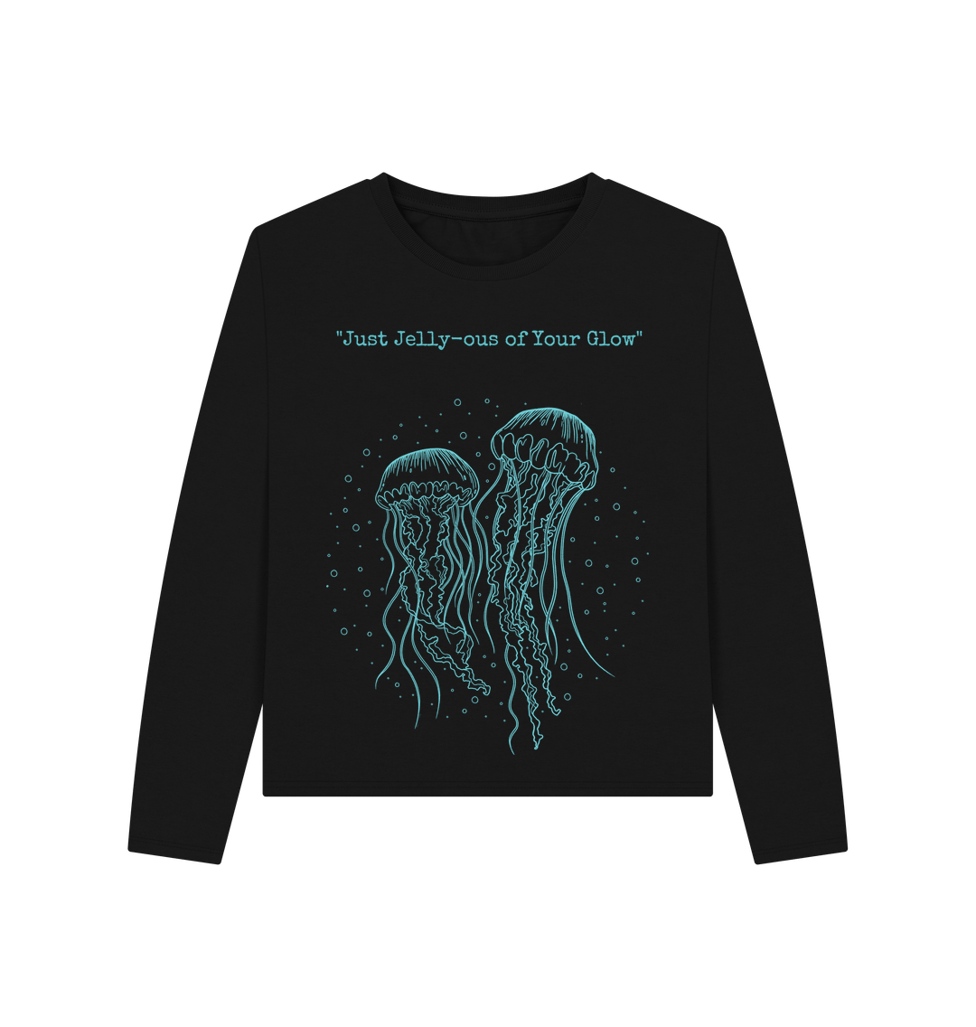 Black JELLY FISH L SLEEVE TEE