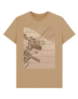 Sand Printed T-shirt Front