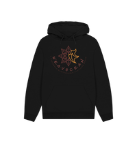 Black Printed Hoody
