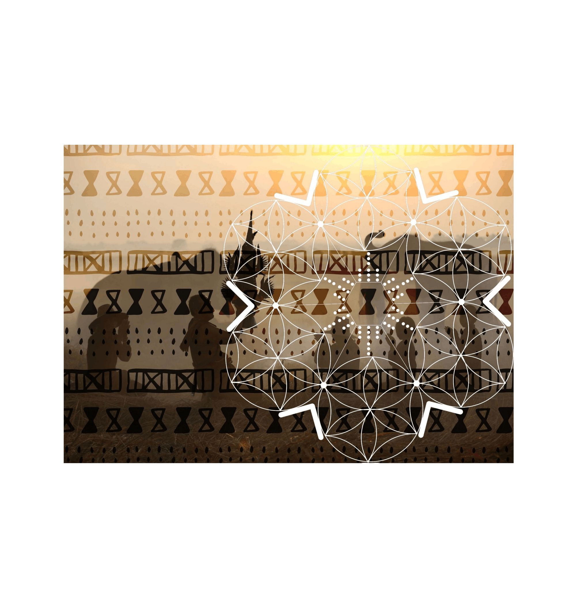 No Frame Framed art print Front