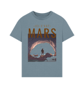 Stone Blue Printed T-shirt
