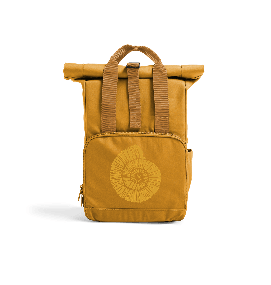 Mustard SHELL MINI BACKPACK