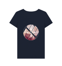 Navy Blue Printed T-shirt