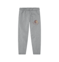 Athletic Grey Printed Womens Joggers