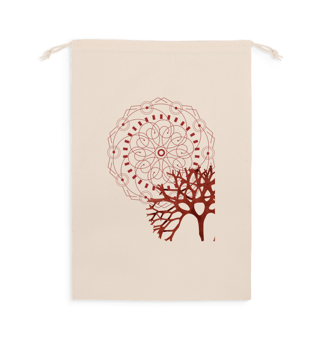 Natural Santa Sack Front