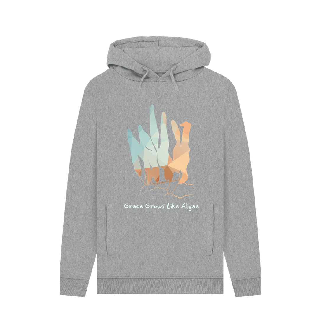 Light Heather Printed Hoody Front