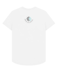 White Printed T-shirt Back
