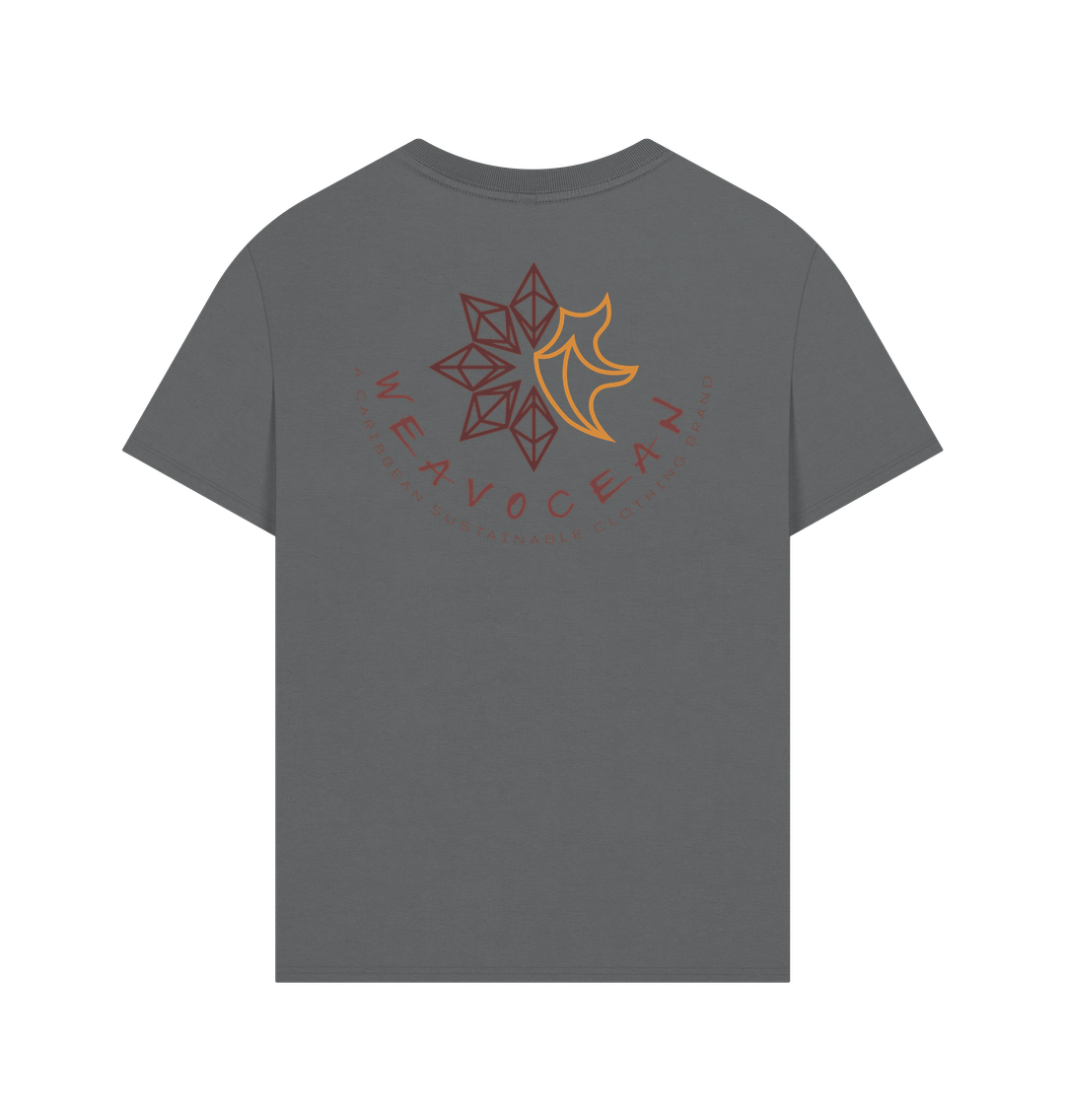 Slate Grey Printed T-shirt