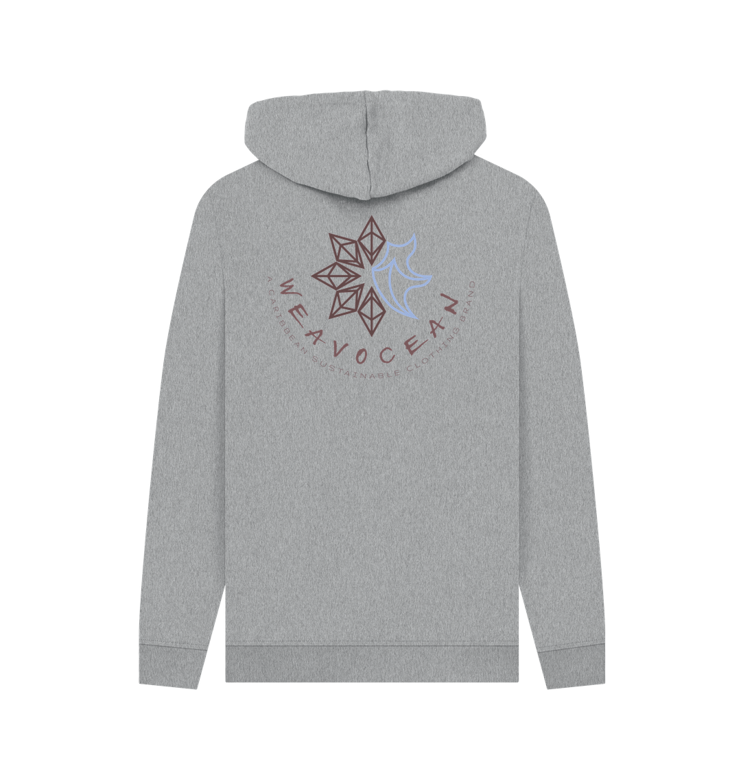 Light Heather Printed Hoody