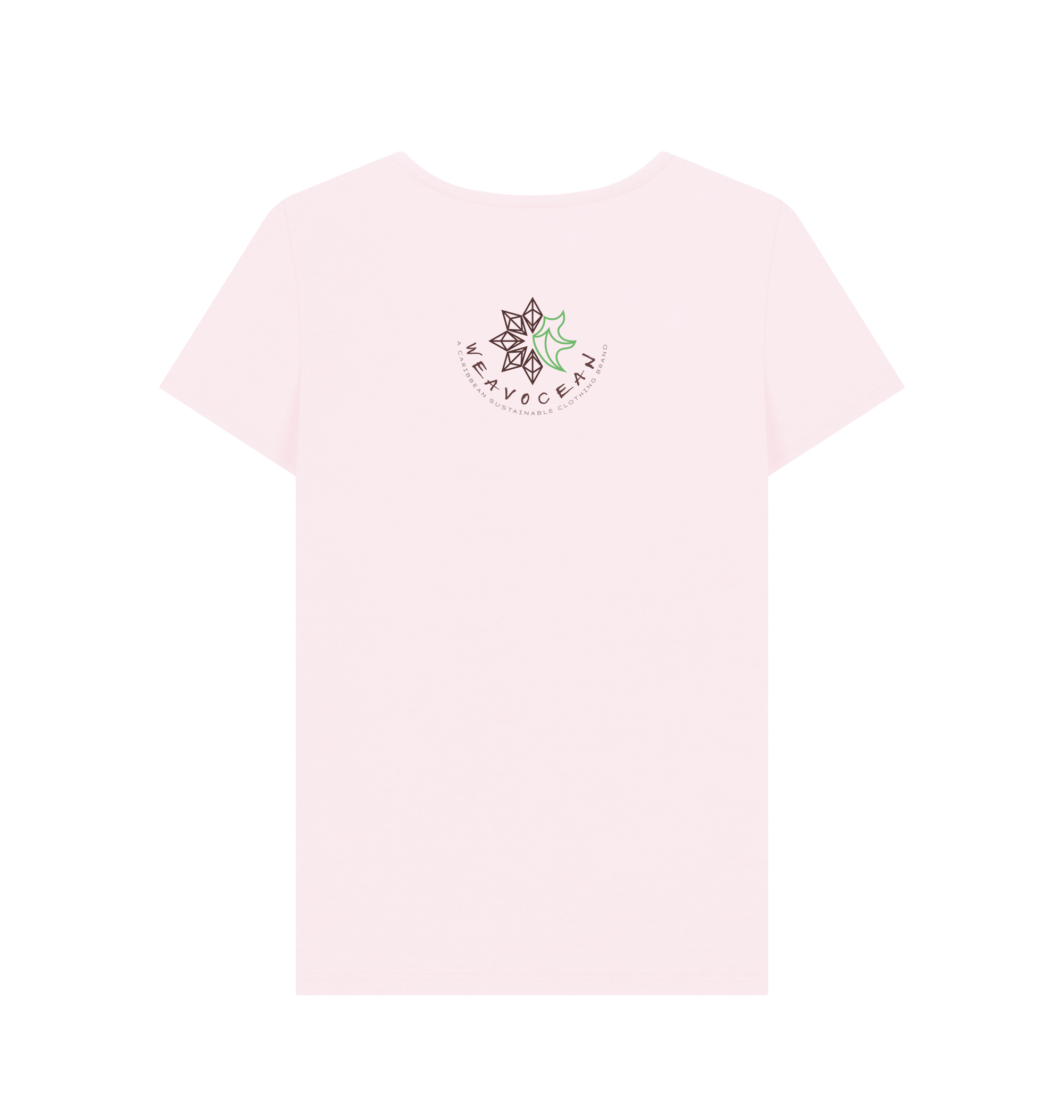 Pink Printed T-shirt Back