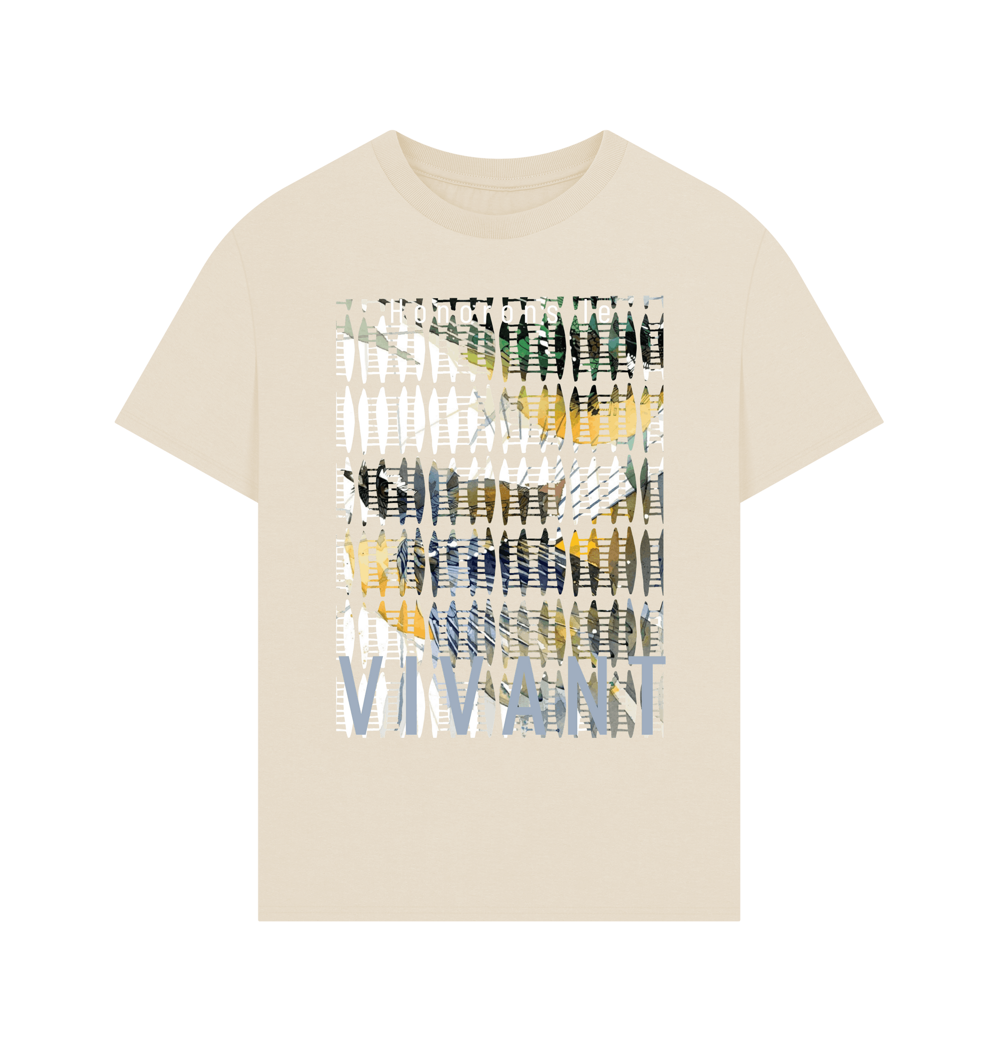 Oat Printed T-shirt Front