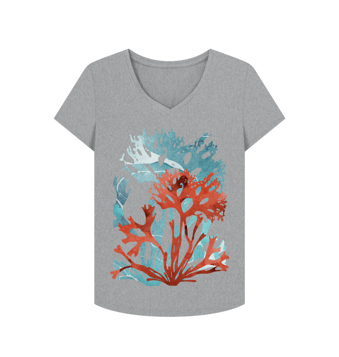 Athletic Grey Printed T-shirt Front