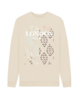 Oat Printed Sweater Front