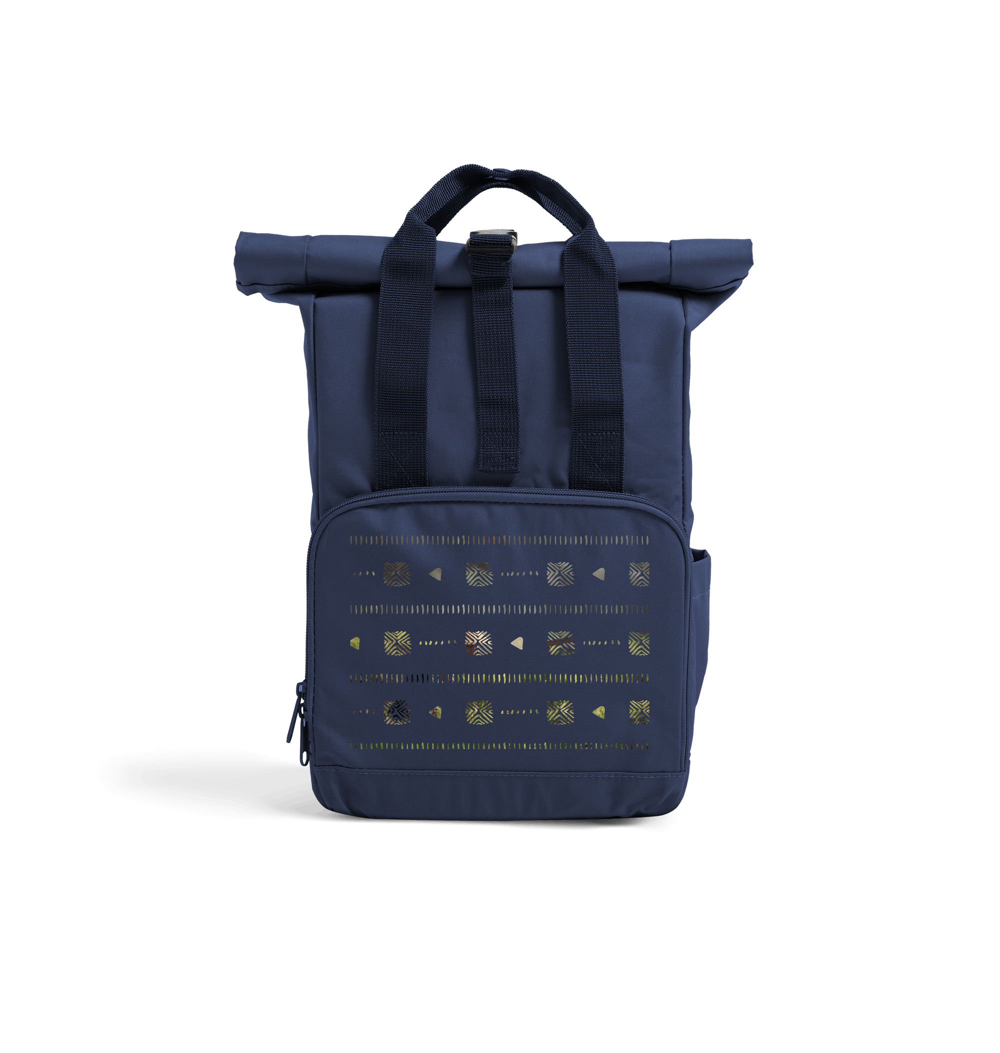 Navy Dusk Heat Transfer Bag Front