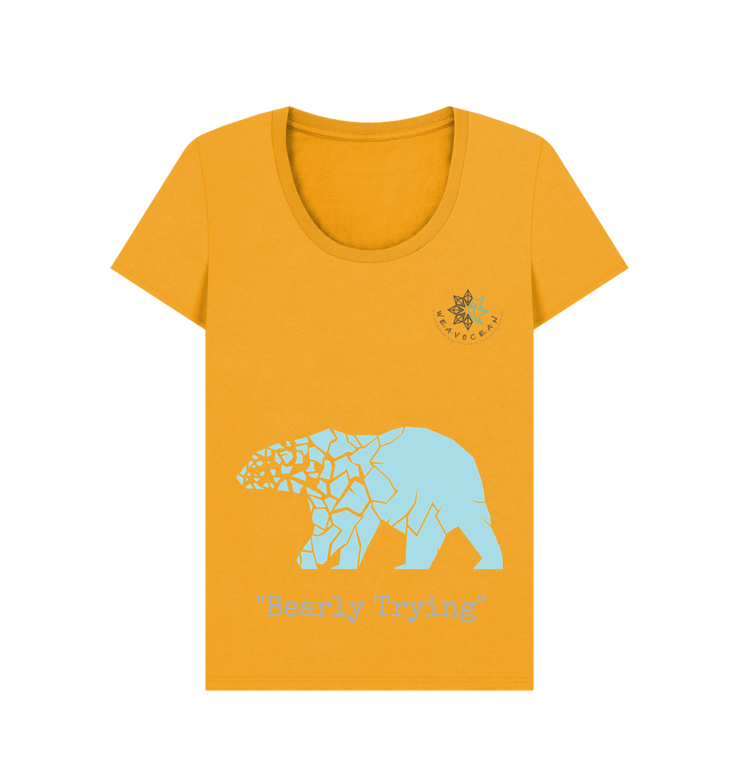 Mustard BEAR SCOOP TEE