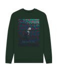 Evergreen Printed Sweater Front