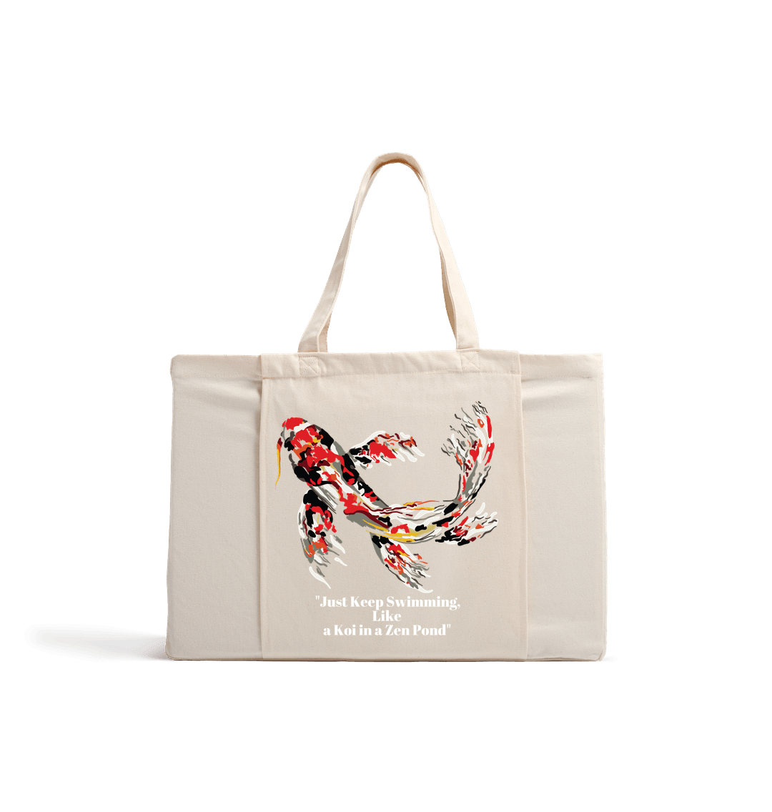 Natural KOI YOGA TOTE