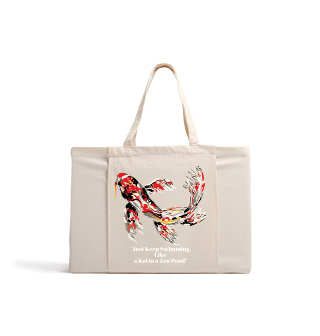 Natural KOI YOGA TOTE